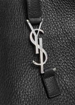Saint LaurentLe 5 À 7 Bea YSL Tote Bag in Deer Leather