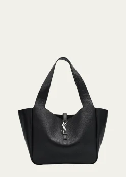 Saint LaurentLe 5 À 7 Bea YSL Tote Bag in Deer Leather