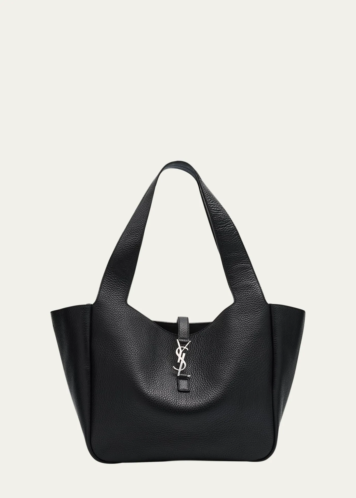Saint LaurentLe 5 À 7 Bea YSL Tote Bag in Deer Leather