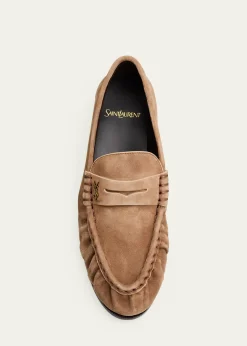 Saint LaurentLe Suede YSL Penny Loafers