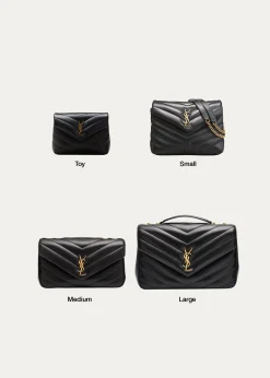 Saint LaurentLoulou Large YSL Chain Shoulder Bag in Quilted Leather