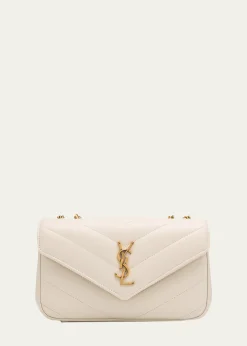 Saint LaurentLoulou Small YSL Shoulder Bag in Quilted Leather