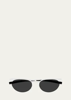 Saint Laurent54mm Metal Aviator Sunglasses
