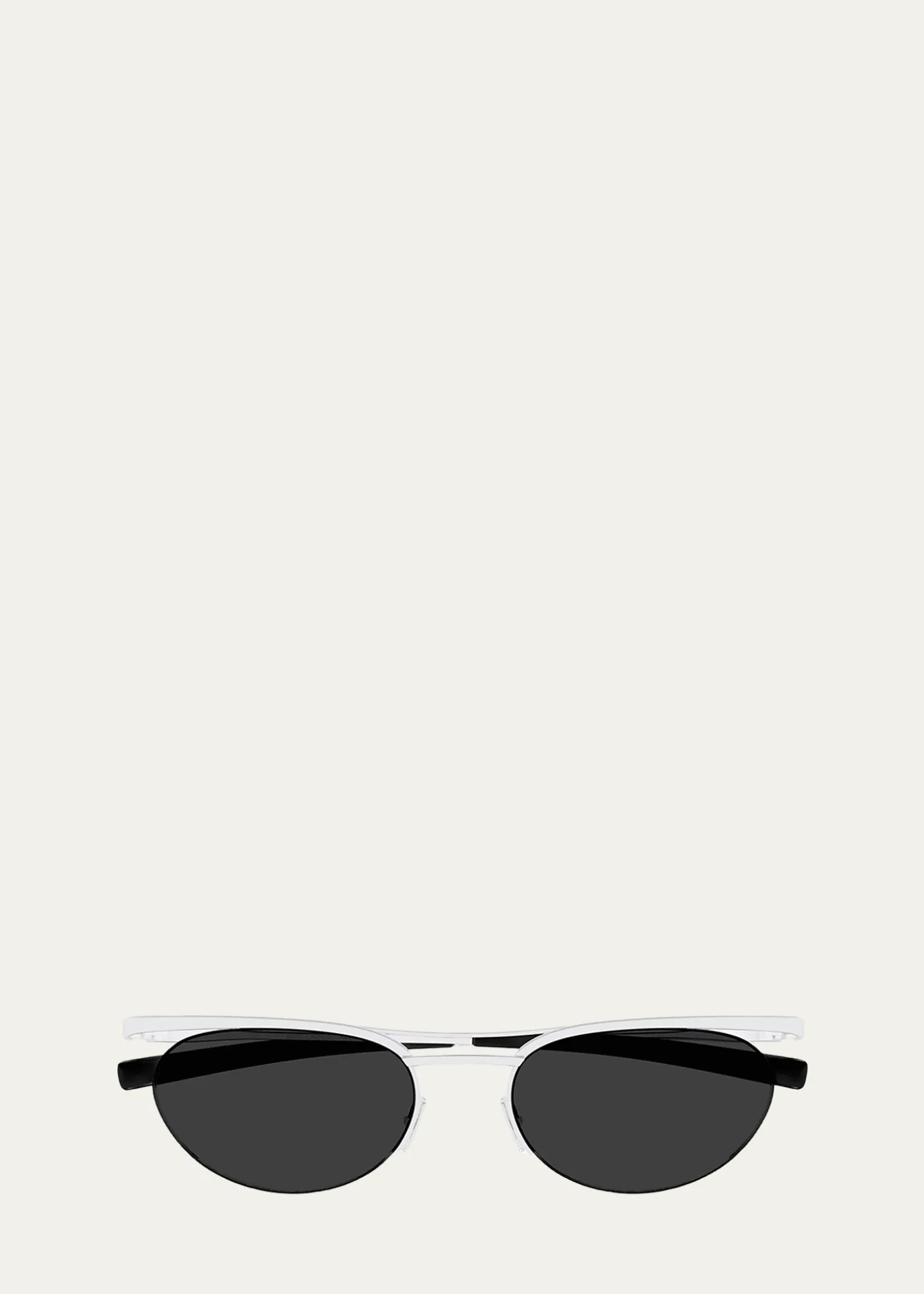 Saint Laurent54mm Metal Aviator Sunglasses