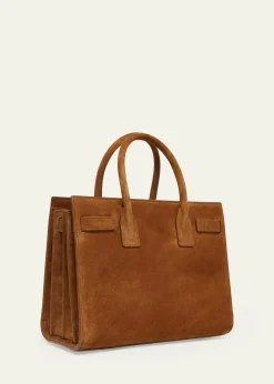 Saint LaurentSac de Jour Baby Suede Top-Handle Bag