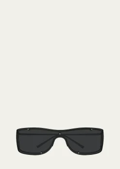 Saint LaurentSL 807 Rimless Shield Sunglasses