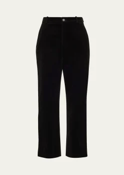 Saint LaurentVelvet Flare Trousers