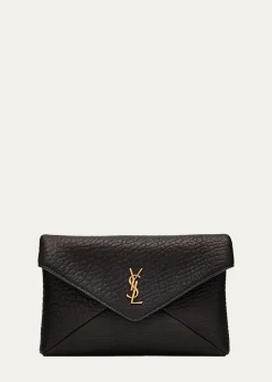 Saint LaurentYSL Envelope Bag on Chain in Lambskin Leather