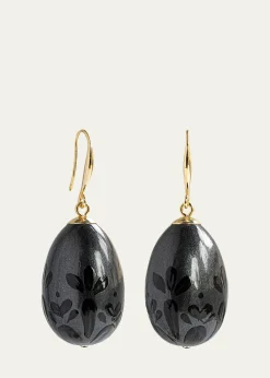 Saule LabelNova Earrings in Phantom Black