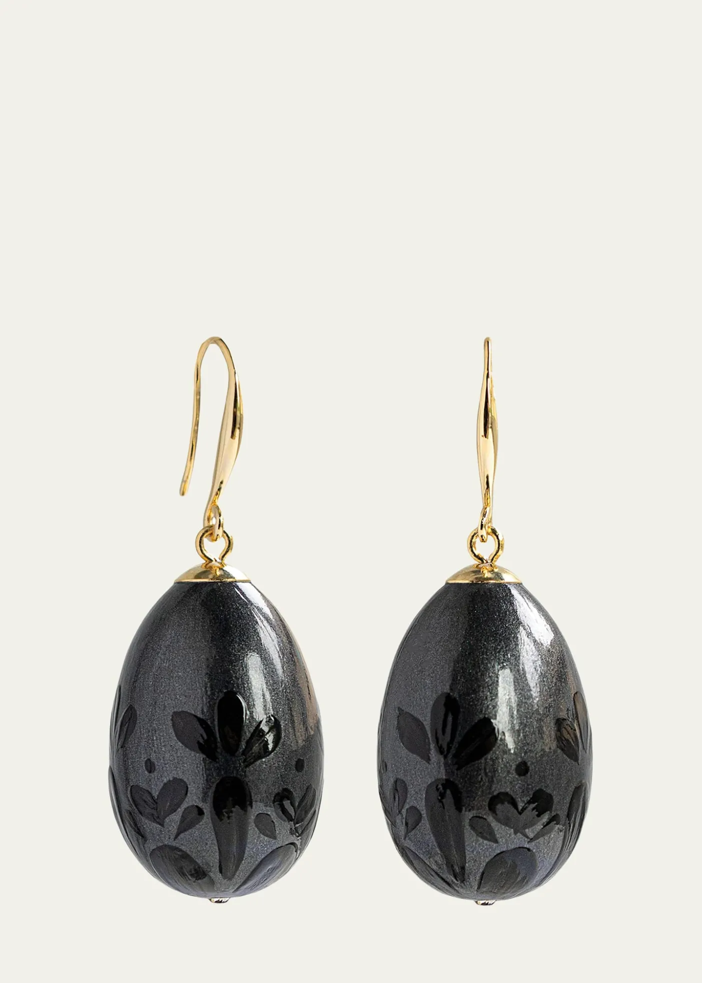 Saule LabelNova Earrings in Phantom Black