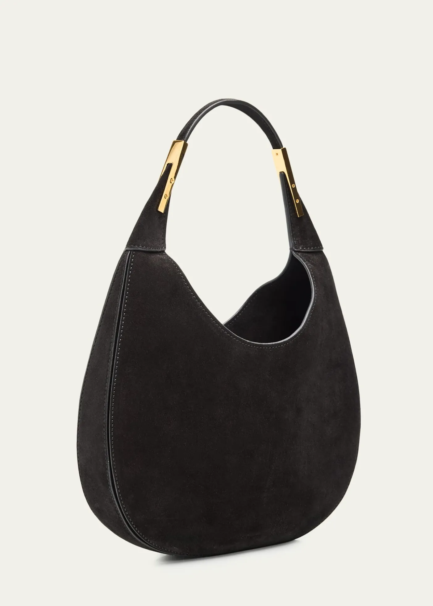 SavetteFlorence Small Suede Hobo Bag