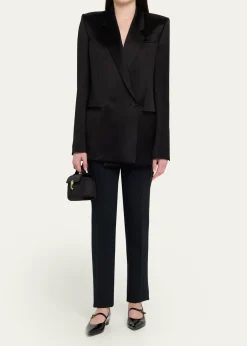 SavetteSymmetry Satin Pochette Top-Handle Bag