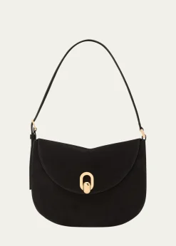SavetteThe Tondo Suede Hobo Bag