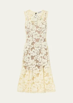 Self-PortraitCrochet Lace Midi Dress