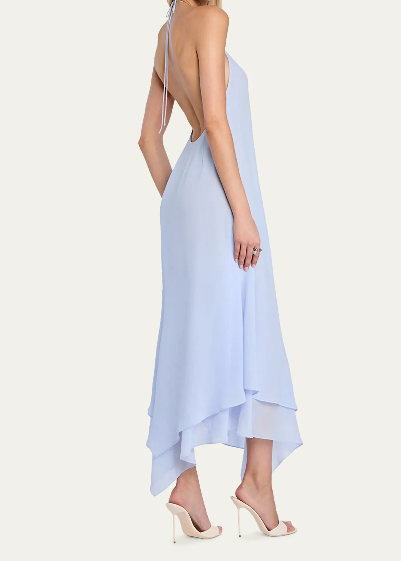 SEROYASally Handkerchief Maxi Dress