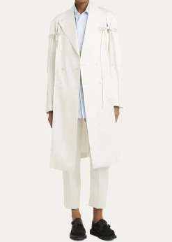 SETCHUOrigami Button Cuff Silk Pants
