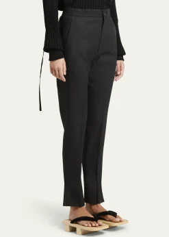 SETCHUOrigami Skinny Wool Pants