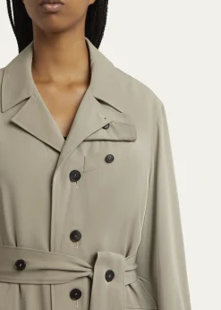 SETCHUTravel Self-Tie Wool Safari Jacket