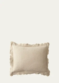 SferraAlice Floral Matelasse Boudoir Sham