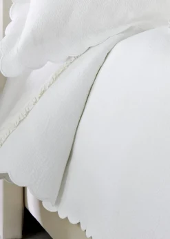 SferraAlice Twin Floral Matelasse Coverlet