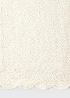 SferraAlice Twin Floral Matelasse Coverlet