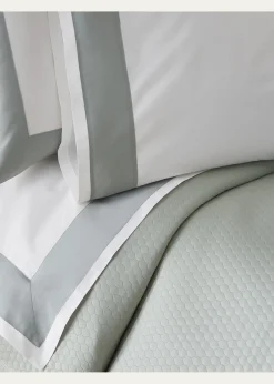 SferraModern Sateen Applique King Pillowcase