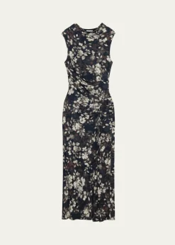 SIMKHAIAcacia Draped Jersey Midi Dress