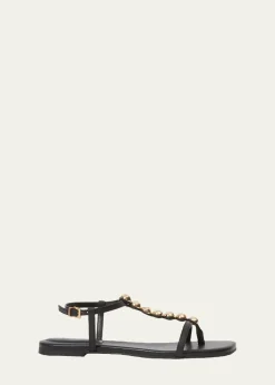 SIMKHAIAmaya Leather Sandals