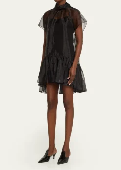 SIMKHAIBeaux Organza Mini Dress