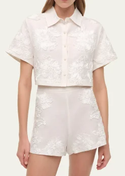 SIMKHAICallie Floral Camp Shirt