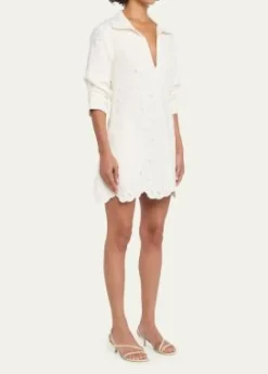 SIMKHAIFreya Embroidered Mini Dress