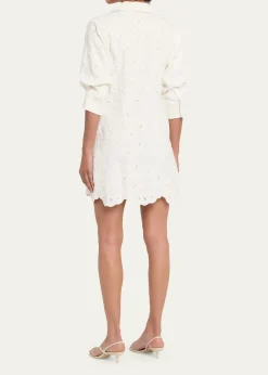 SIMKHAIFreya Embroidered Mini Dress
