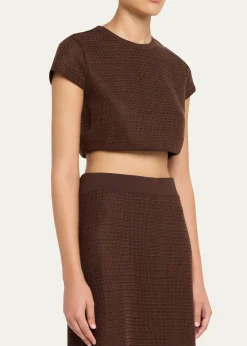 SIMKHAILidie Knit Crop Top