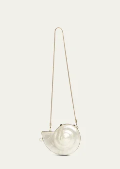 SIMKHAIMarion Acrylic Shell Clutch Bag