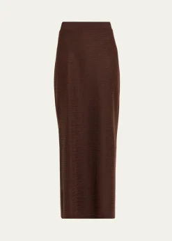 SIMKHAINicky Knit Midi Skirt