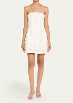 SIMKHAIYasmin Embellished Strapless Mini Dress