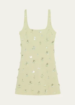 SIMKHAIZiva Sleeveless Embellished Mini Dress