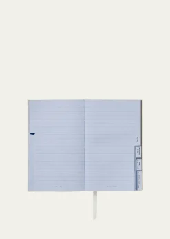 Smythson"Mummy To Be" Panama Leather Pocket Notebook