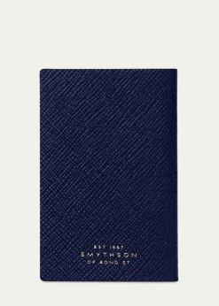 Smythson"The Boss" Wafer Panama Leather Notebook