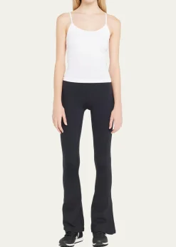 Splits59Racquel High-Waisted Slit Flare Pants