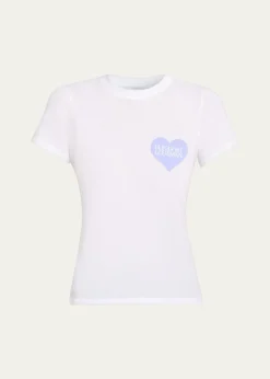 SPRWMNBG Heart Logo Crewneck Tee