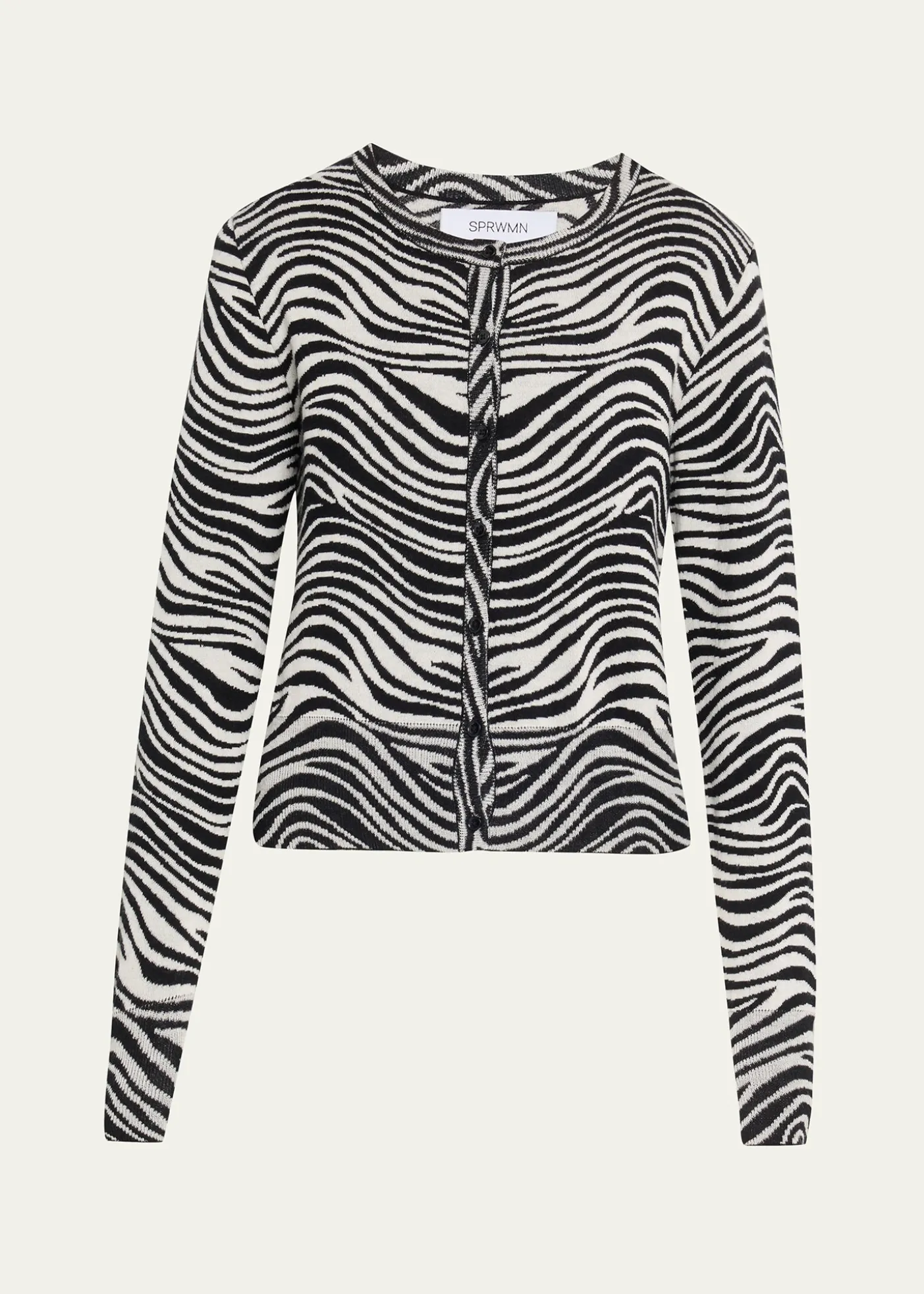 SPRWMNLeopard Cashmere Baby Cardigan