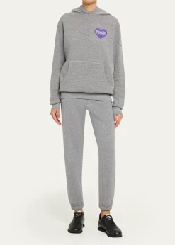 SPRWMNLogo Heart Fleece Sweatpants