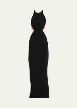 Stella McCartneyColorblock Body-Con Maxi-Dress