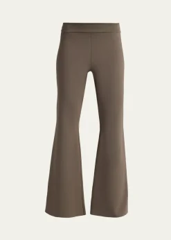 Stella McCartneyCompact Knit Iconic Flared Pants