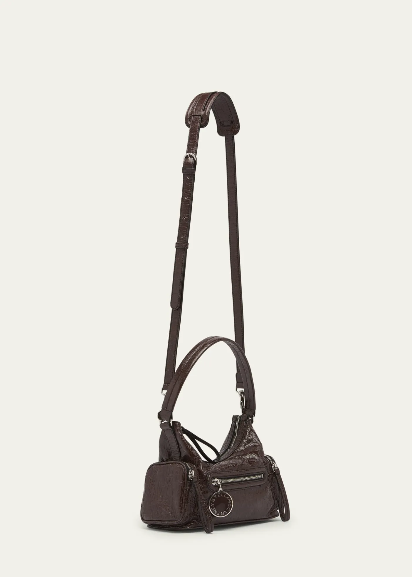 Stella McCartneyDartmoor Small Patent Vegan Leather Shoulder Bag
