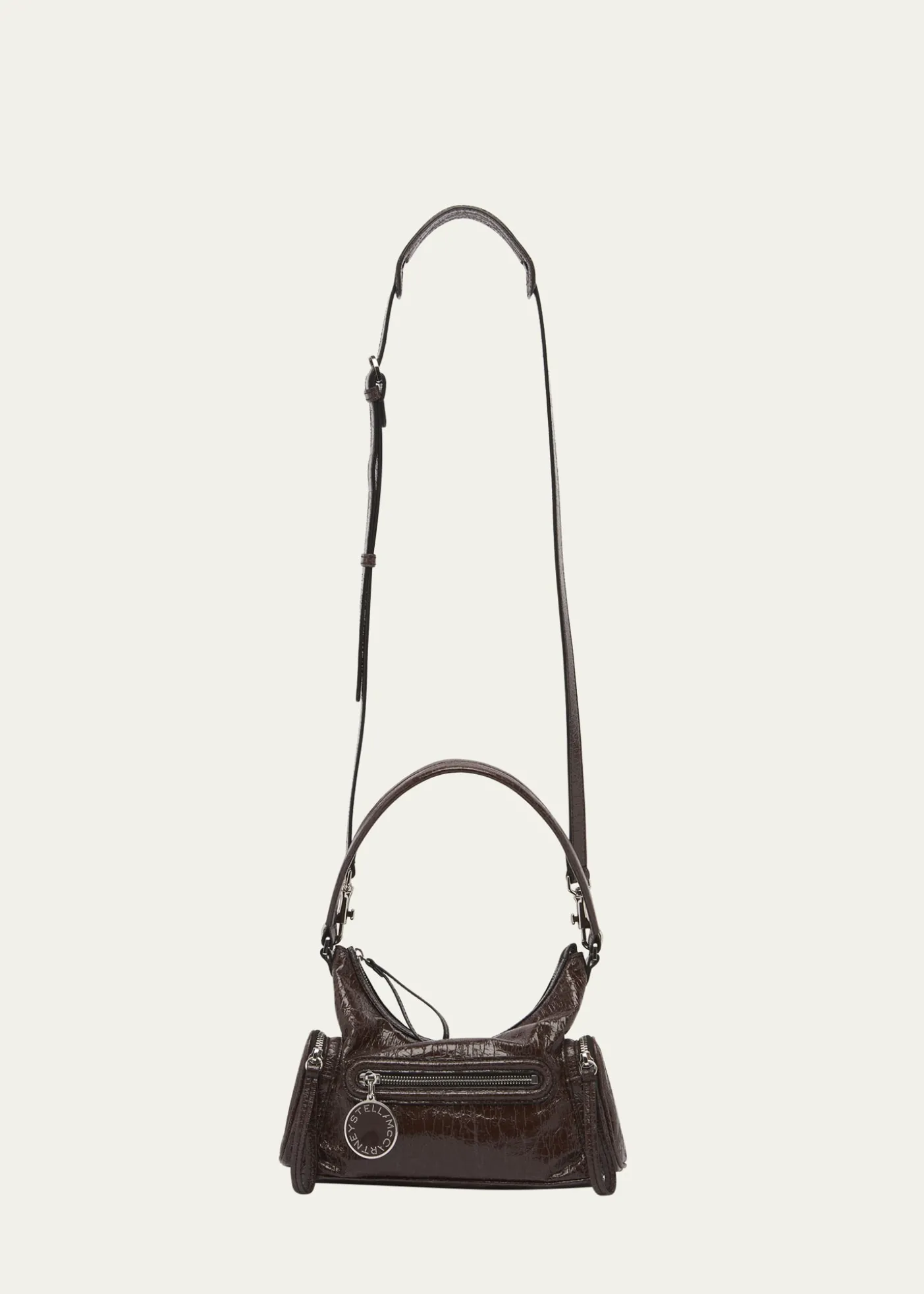 Stella McCartneyDartmoor Small Patent Vegan Leather Shoulder Bag
