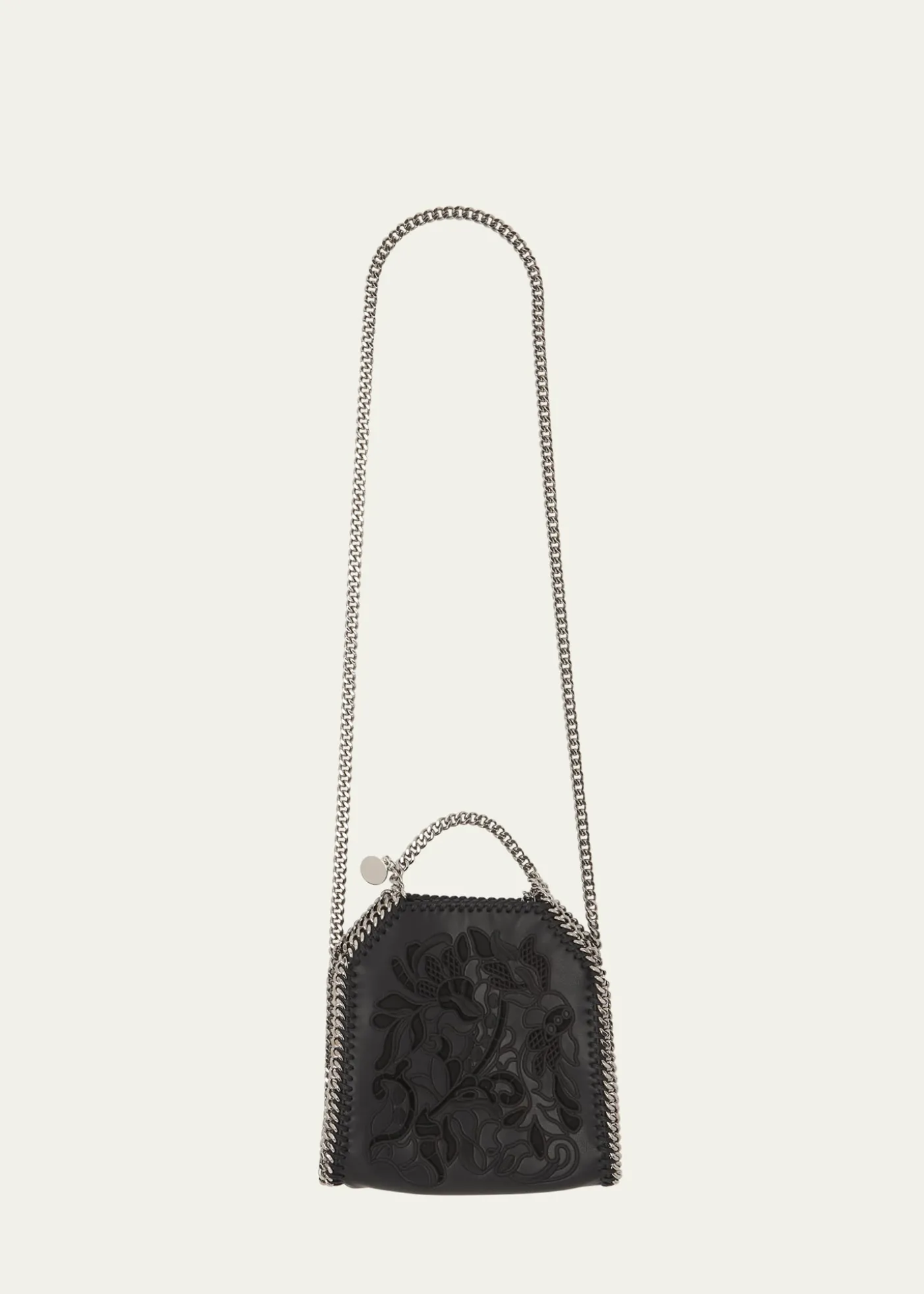 Stella McCartneyFalabella Tiny Lace Vegan Leather Crossbody Bag