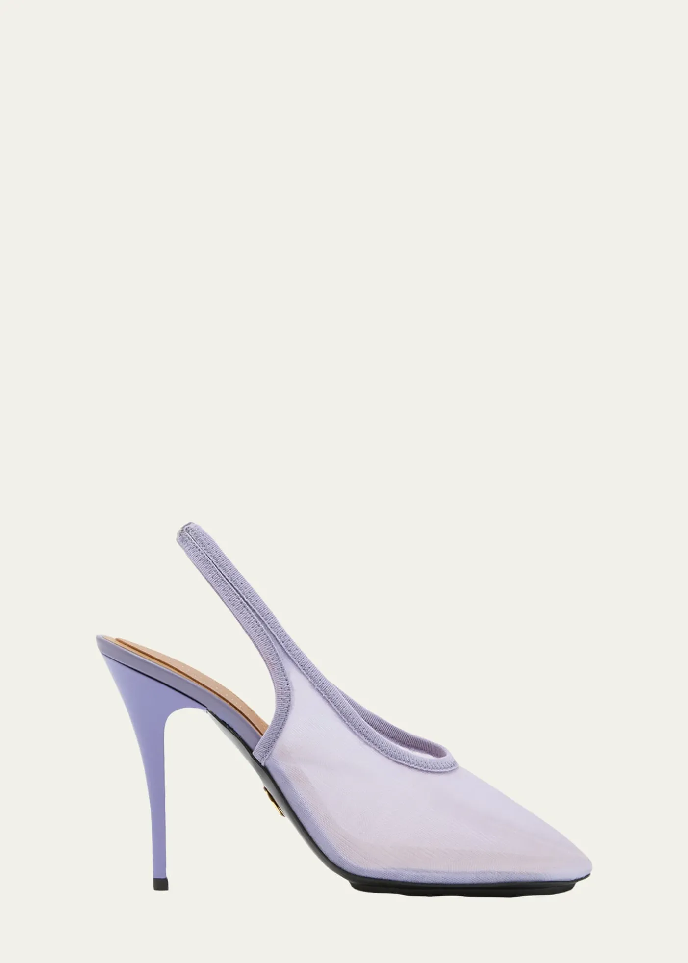Stella McCartney103mm Mesh Slingback Pumps