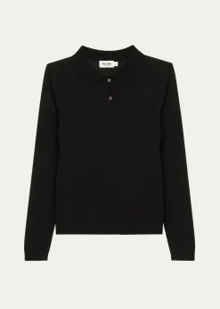 Still HereFine-Knit Polo Sweater